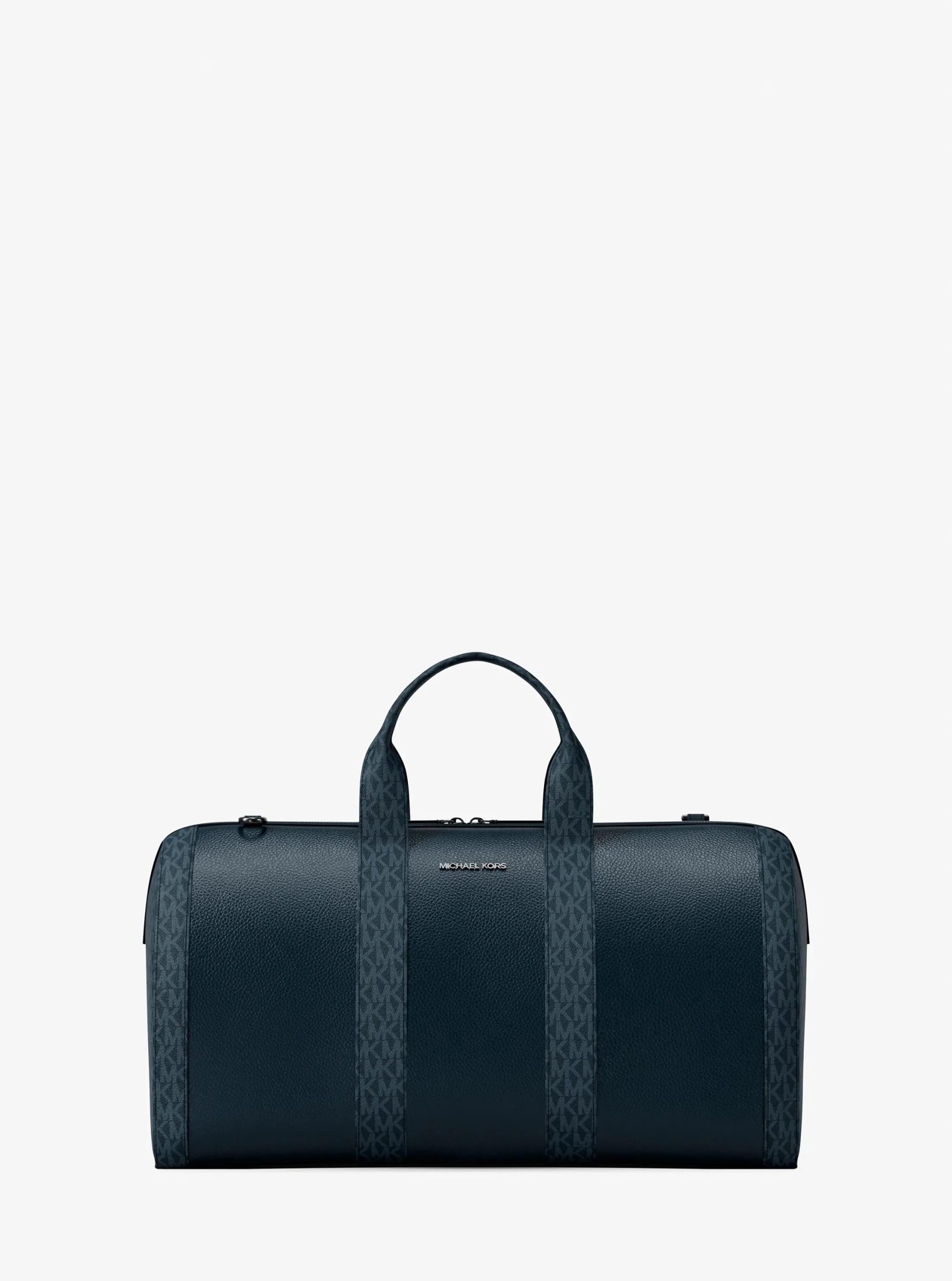Michael Kors Cooper Pebbled Leather and Signature Logo Duffel Bag - Preorder