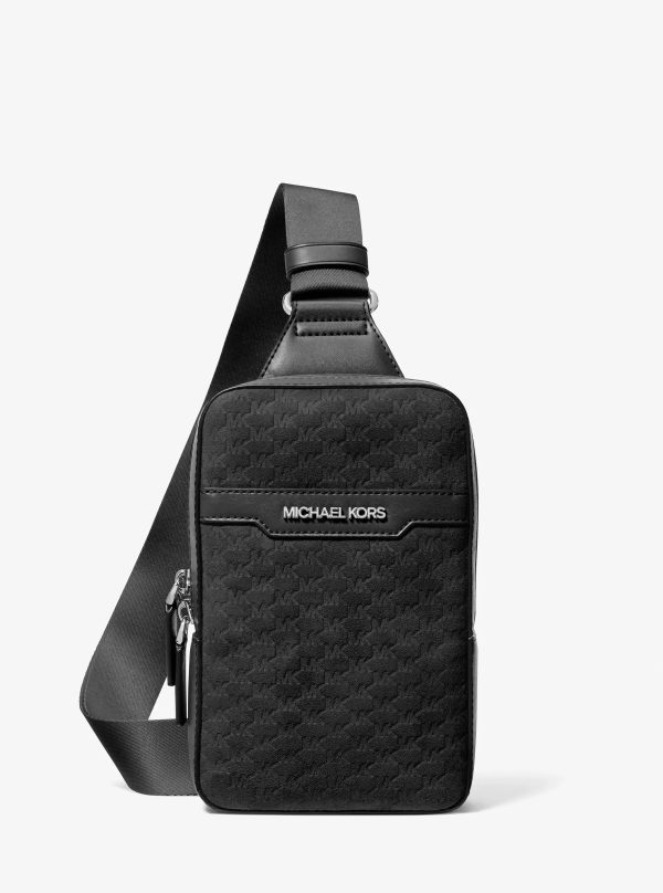 Michael Kors Cooper Medium Polyester Microsuede Sling Bag - Preorder
