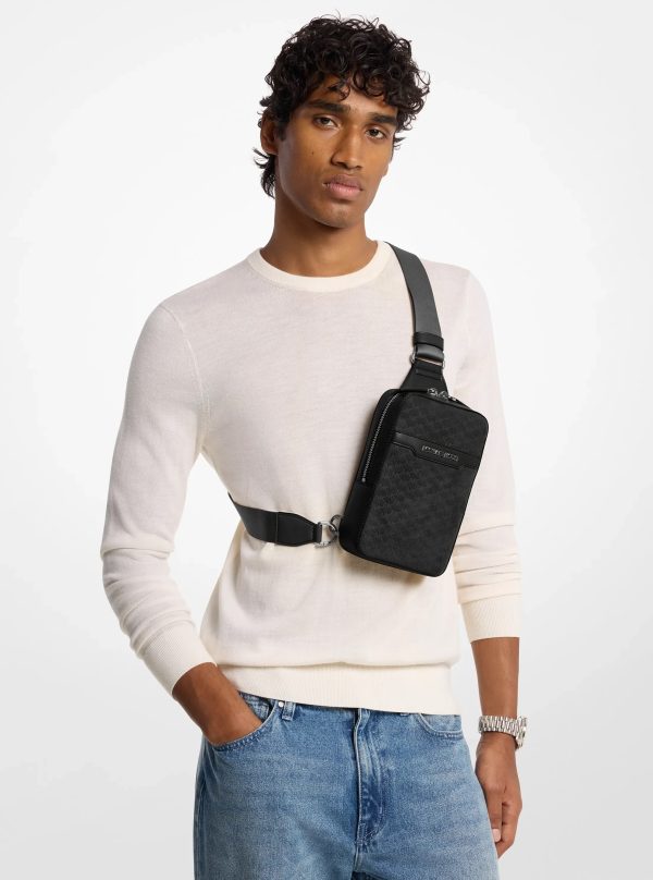 Michael Kors Cooper Medium Polyester Microsuede Sling Bag - Preorder
