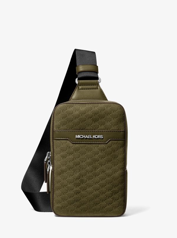 Michael Kors Cooper Medium Polyester Microsuede Sling Bag - Preorder