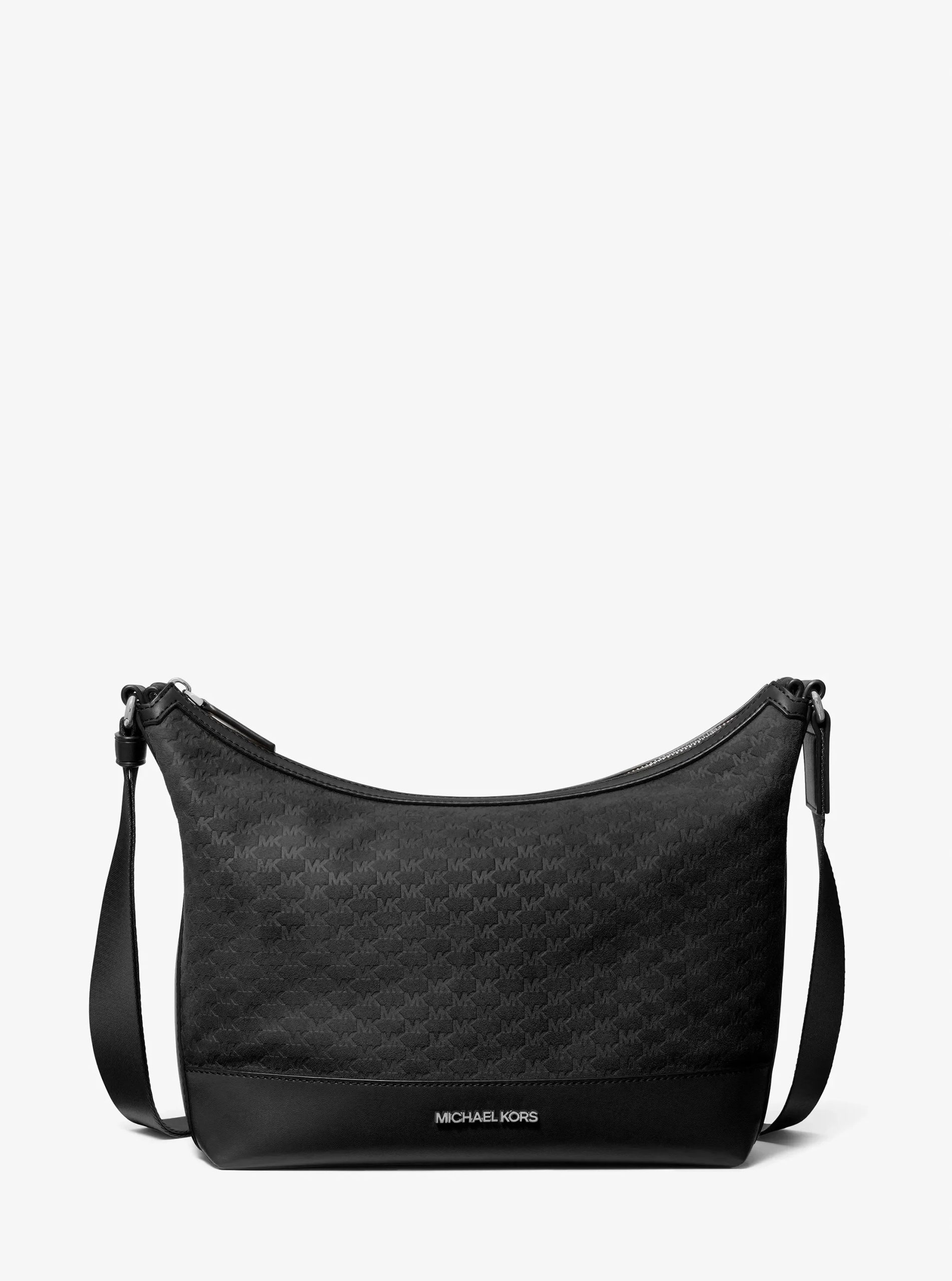 Michael Kors Cooper Polyester Microsuede Crescent Crossbody Bag - Preorder