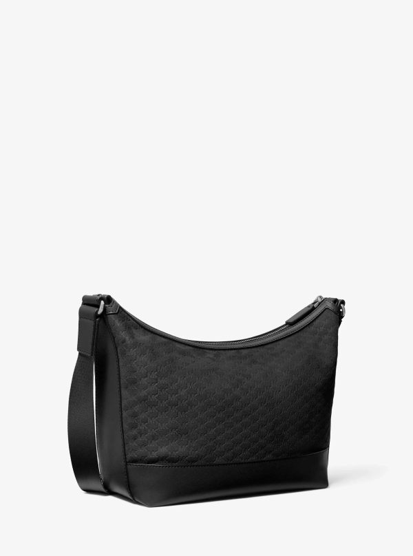 Michael Kors Cooper Polyester Microsuede Crescent Crossbody Bag - Preorder