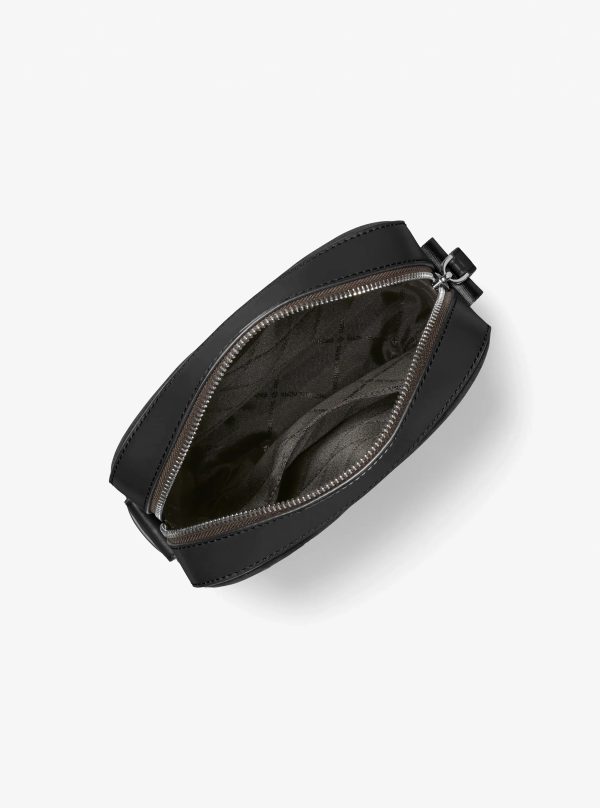 Michael Kors Cooper Logo Debossed Polyester Microsuede Flight Bag - Preorder