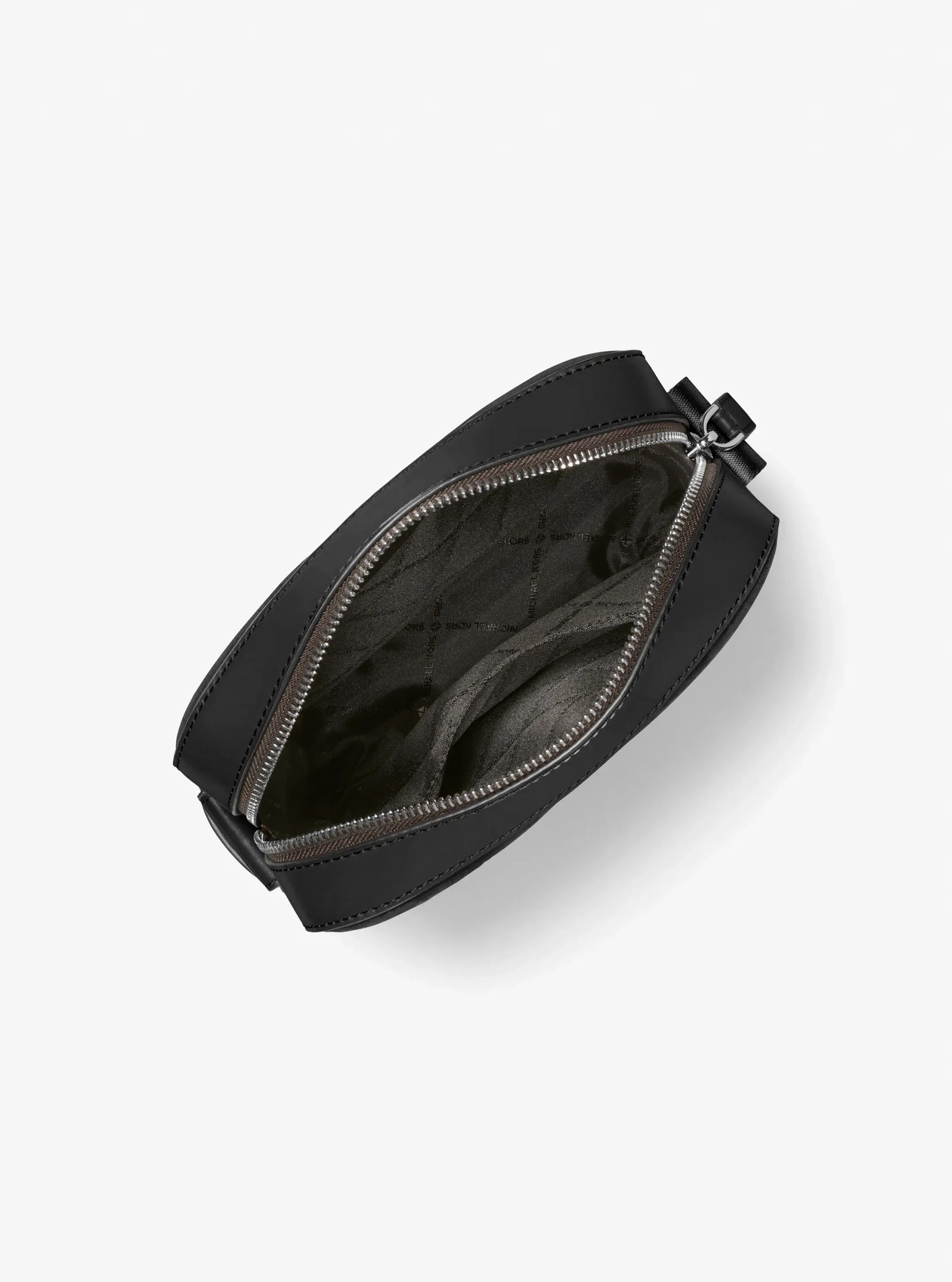 Michael Kors Cooper Logo Debossed Polyester Microsuede Flight Bag - Preorder