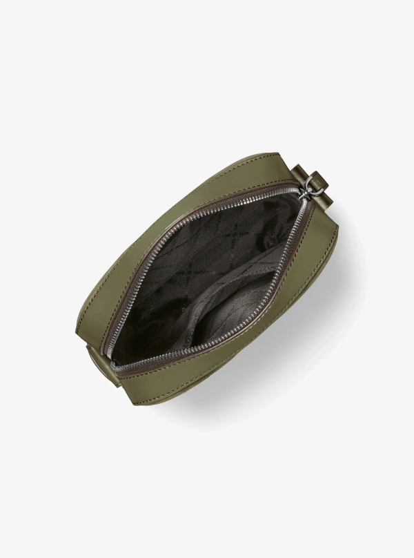 Michael Kors Cooper Logo Debossed Polyester Microsuede Flight Bag - Preorder