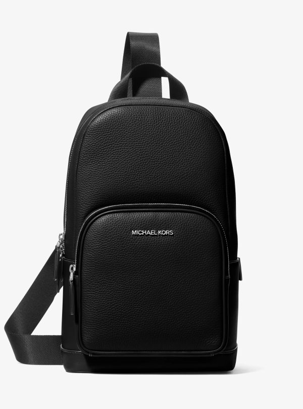 Michael Kors Cooper Pebbled Leather Sling Pack - Preorder