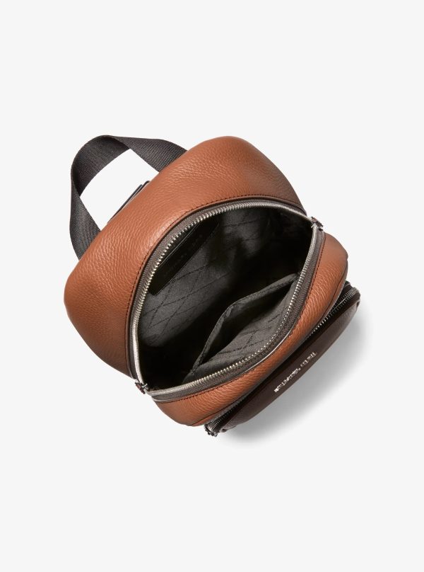 Michael Kors Cooper Pebbled Leather Sling Pack - Preorder