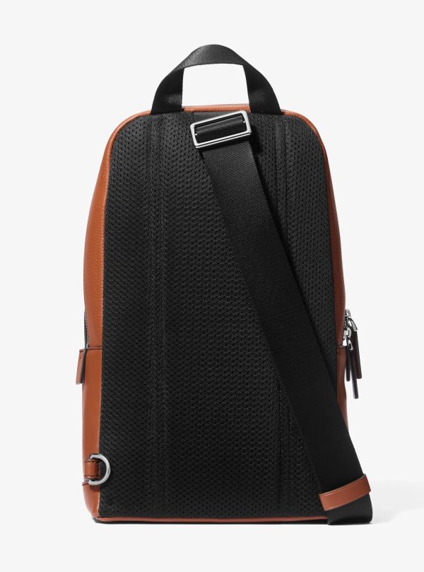 Michael Kors Cooper Pebbled Leather Sling Pack - Preorder
