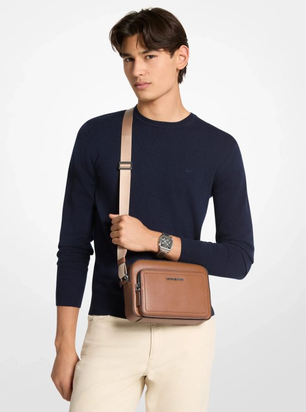 Michael Kors Cooper Pebbled Leather Flight Bag - Preorder