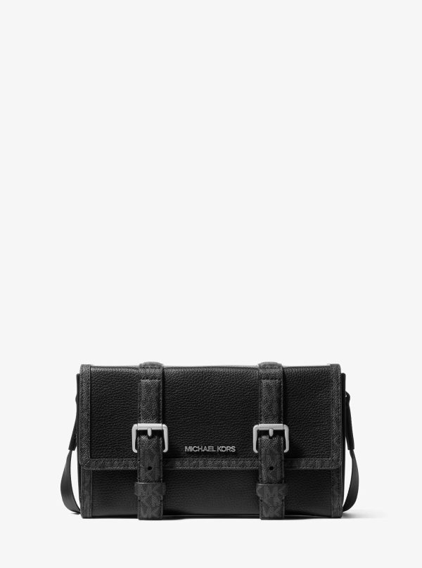 Michael Kors Cooper Pebbled Leather and Signature Logo Trunk Crossbody Bag - Preorder