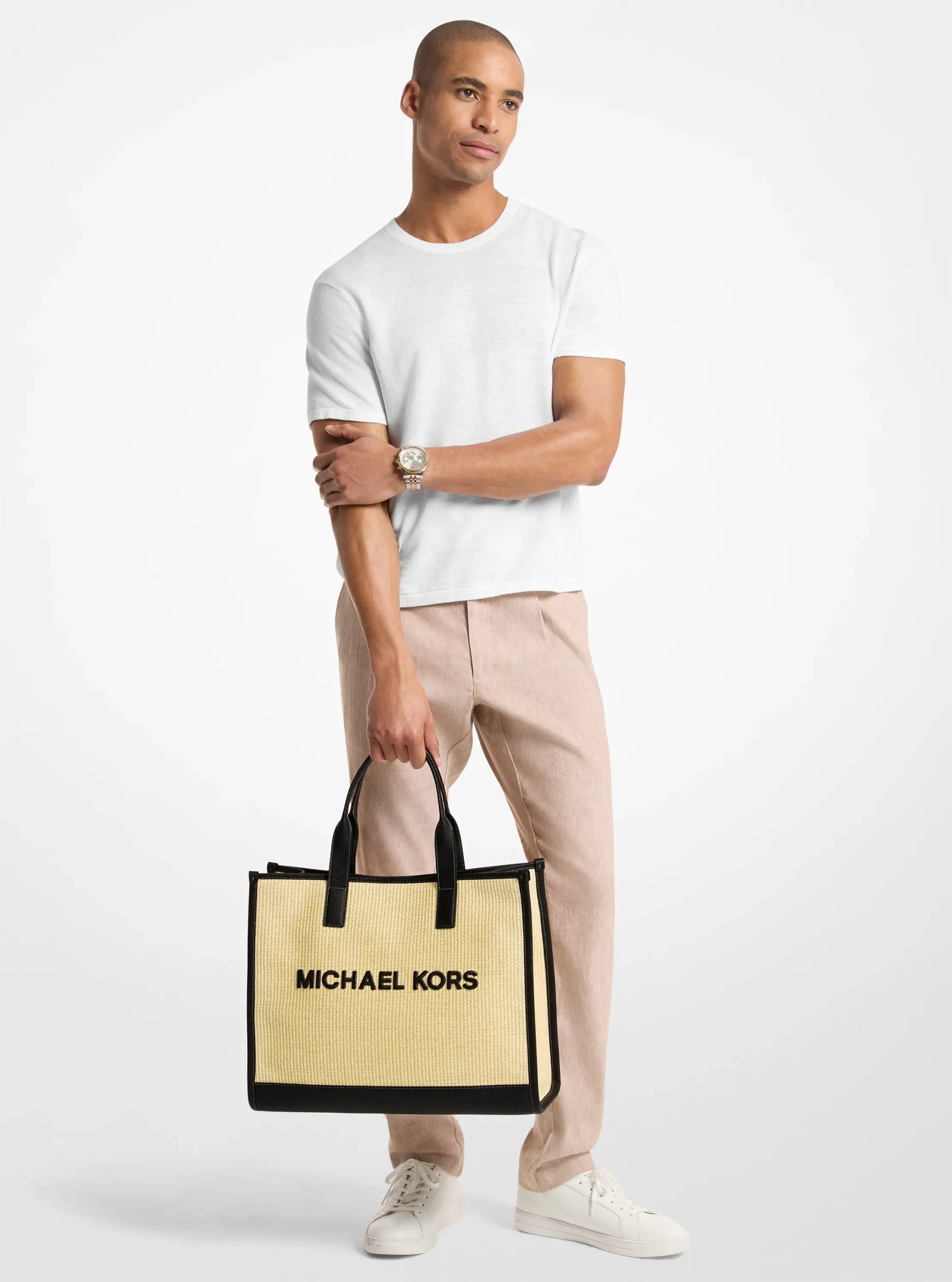 Michael Kors Cooper Medium Hand-Crocheted Tote Bag - Preorder - Image 4