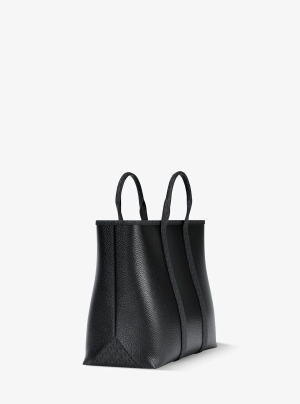 Michael Kors Cooper Medium Pebbled Leather and Signature Logo Tote Bag - Preorder