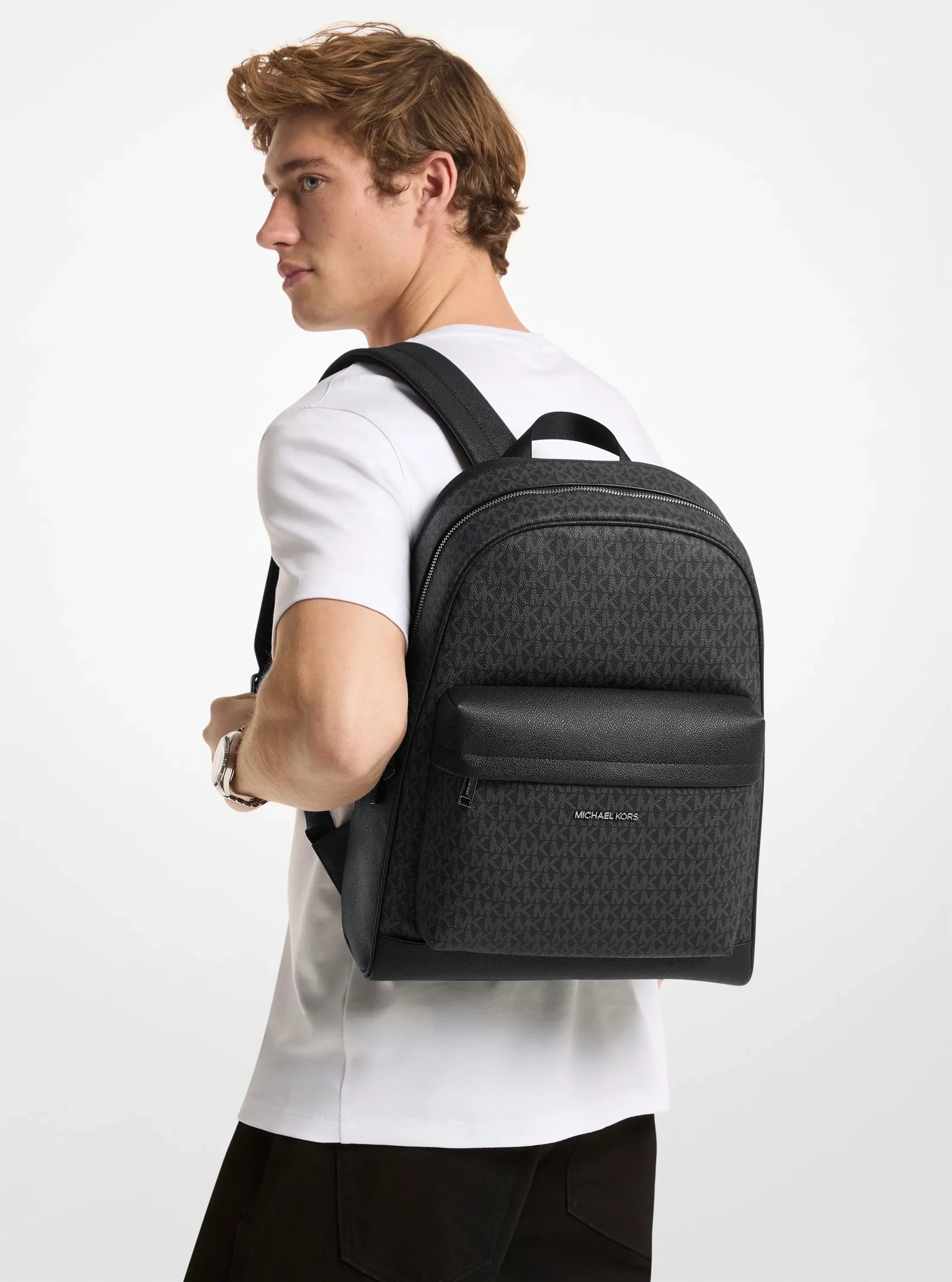 Michael Kors Pacey Medium Signature Logo Backpack - Preorder