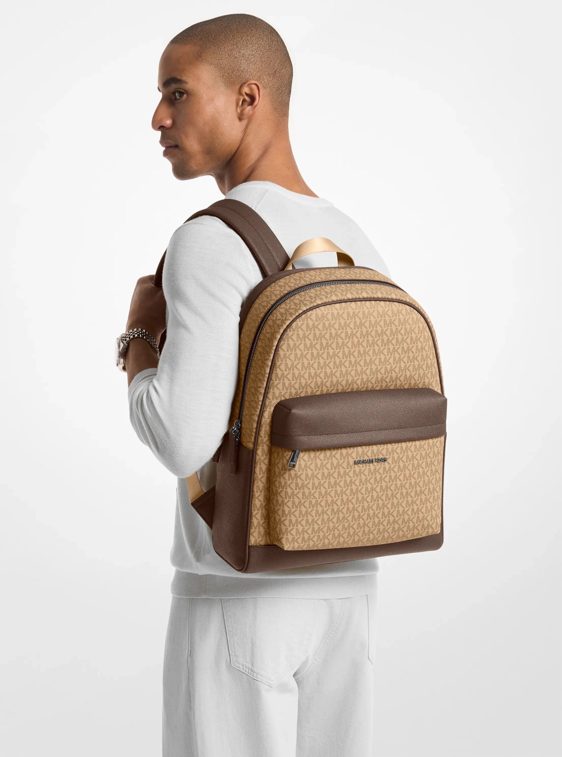 Michael Kors Pacey Medium Signature Logo Backpack - Preorder