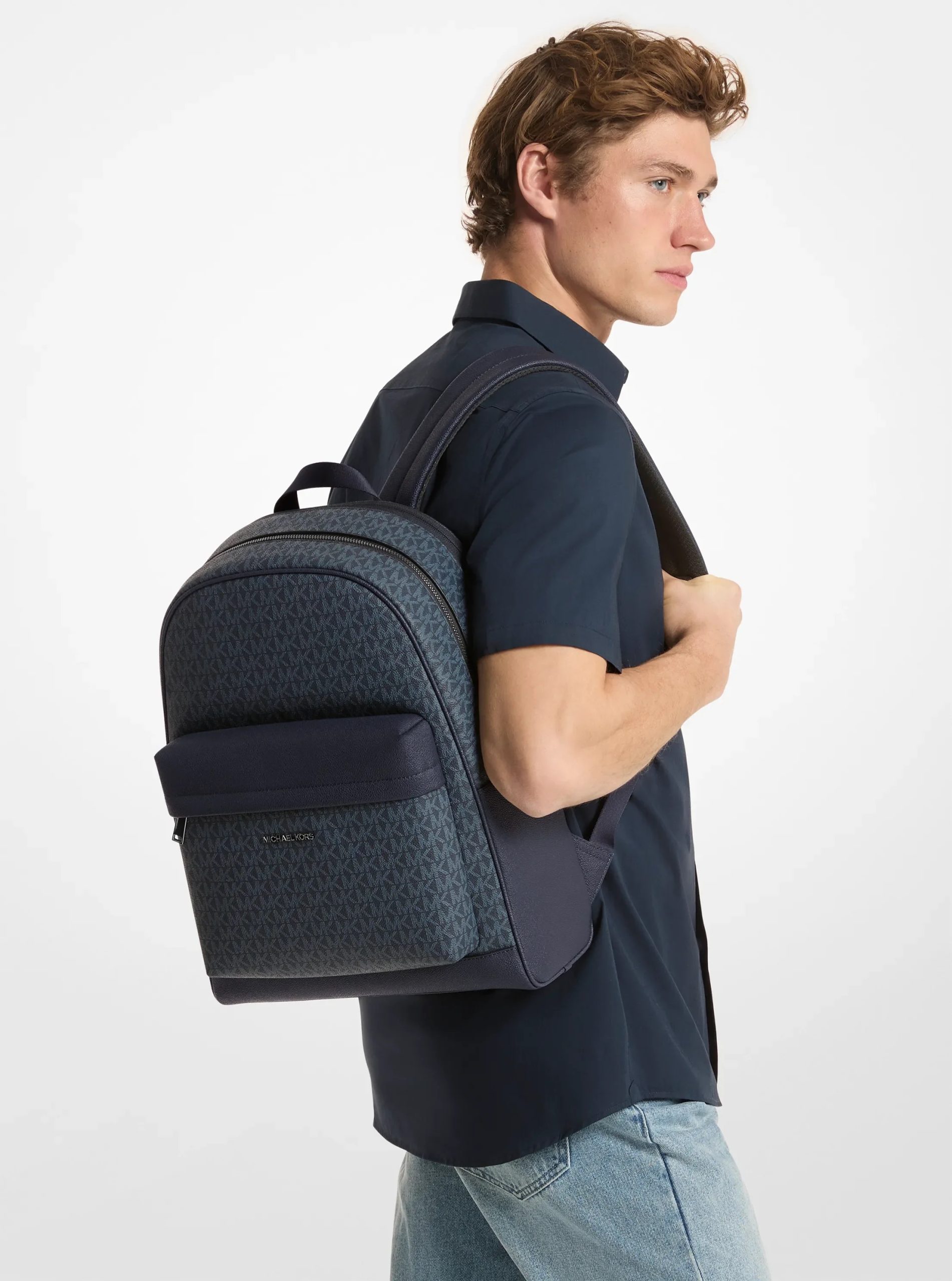 Michael Kors Pacey Medium Signature Logo Backpack - Preorder