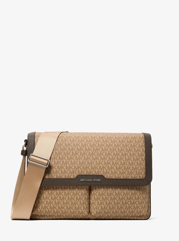 Michael Kors Pacey Medium Signature Logo Messenger Bag - Preorder