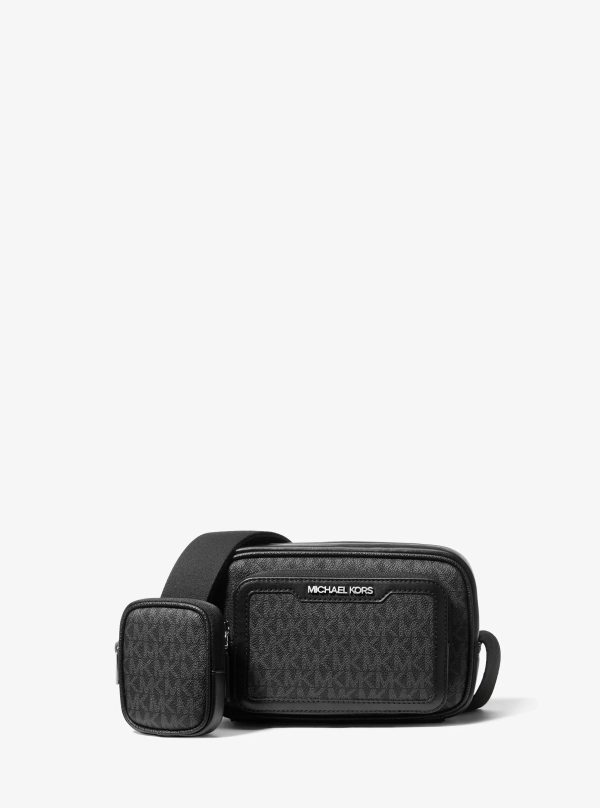 Michael Kors Cooper Signature Logo Camera Crossbody Bag With Pouch - Preorder