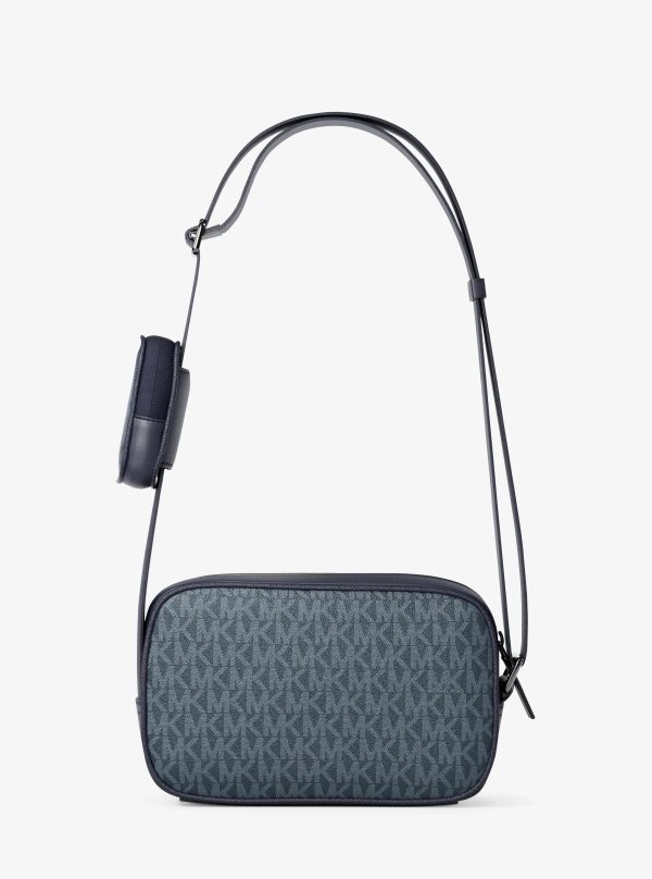 Michael Kors Cooper Signature Logo Camera Crossbody Bag With Pouch - Preorder