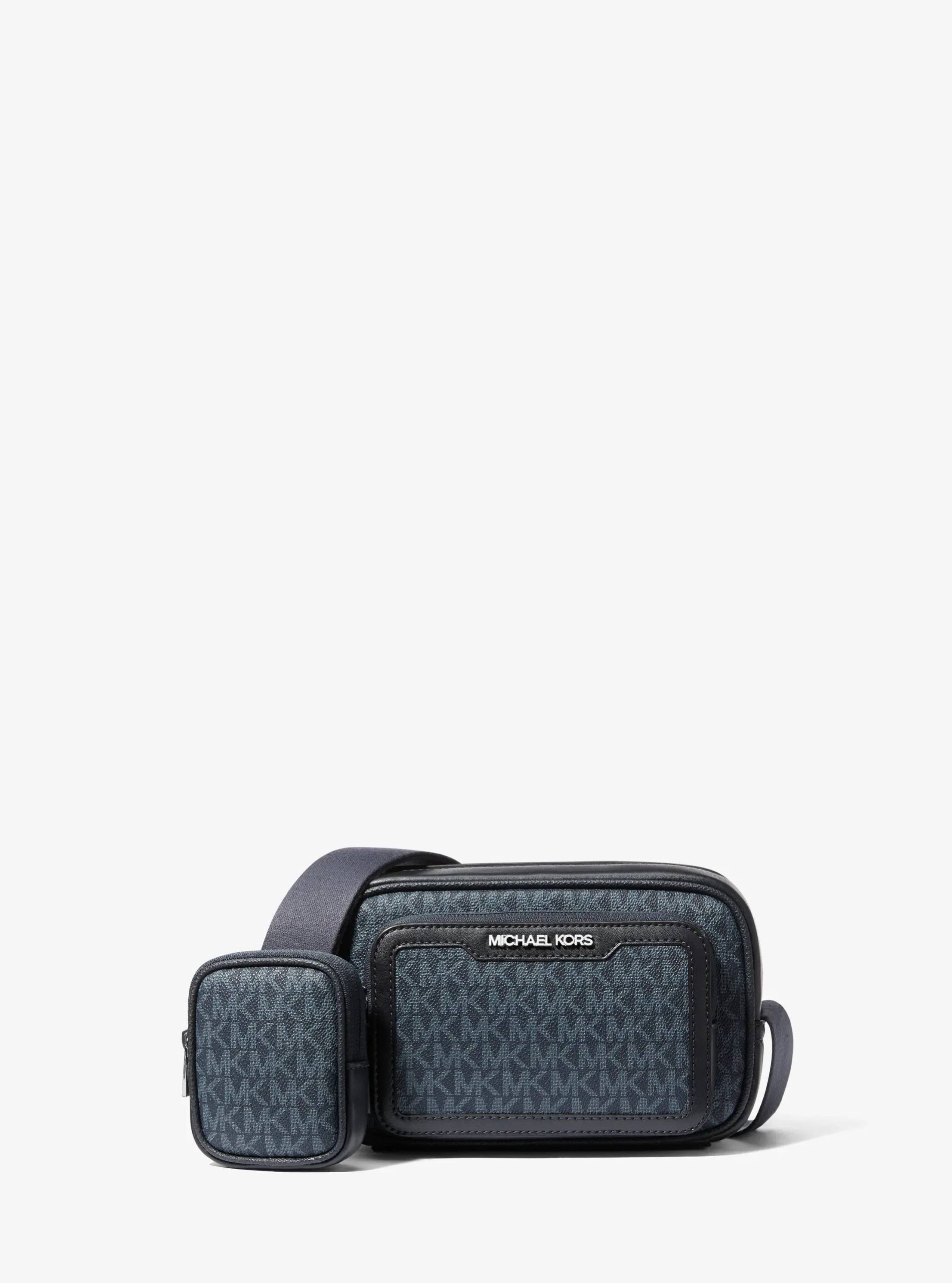 Michael Kors Cooper Signature Logo Camera Crossbody Bag With Pouch - Preorder