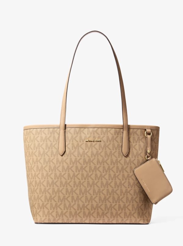 Michael Kors Jet Set Large Signature Logo Tote Bag - Preorder