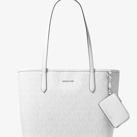 Michael Kors Jet Set Large Signature Logo Tote Bag - Preorder — Opt Allum