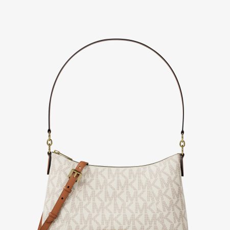 Michael Kors Sienna Medium Signature Logo Convertible Crossbody Bag - Preorder — Vanilla Luggage