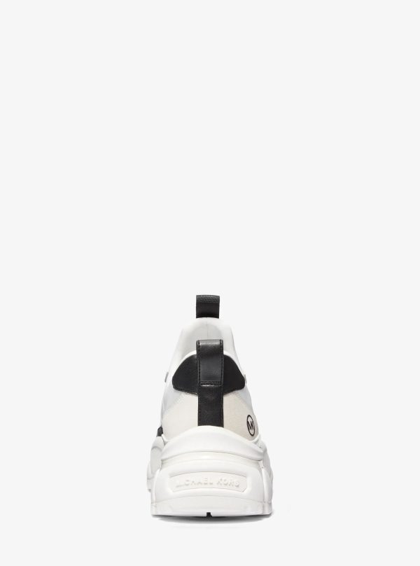 Michael Kors Darius Mixed-Media Trainer - Preorder