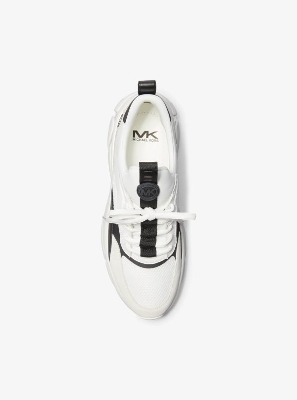 Michael Kors Darius Mixed-Media Trainer - Preorder