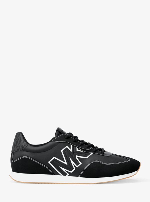 Michael Kors Essex Mixed-Media Trainer - Preorder