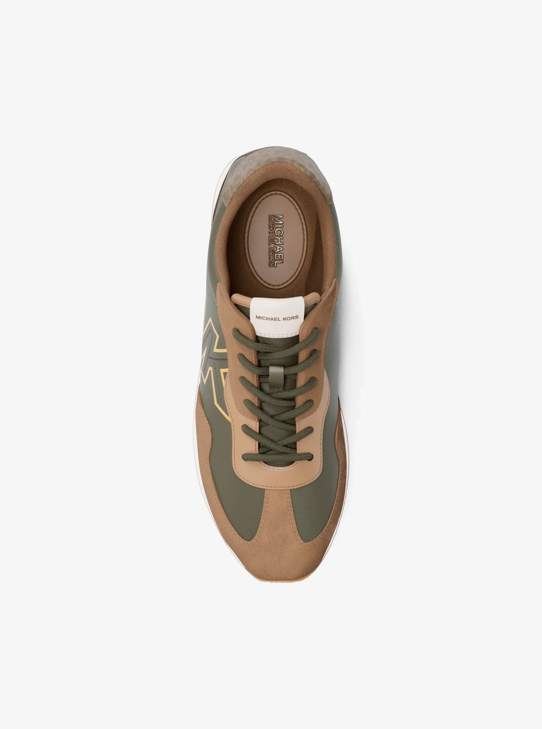 Michael Kors Essex Mixed-Media Trainer - Preorder