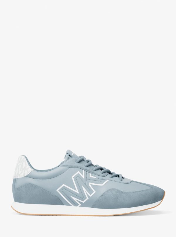 Michael Kors Essex Mixed-Media Trainer - Preorder