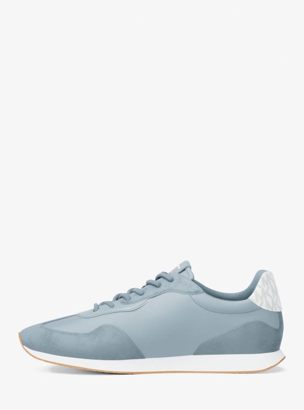 Michael Kors Essex Mixed-Media Trainer - Preorder
