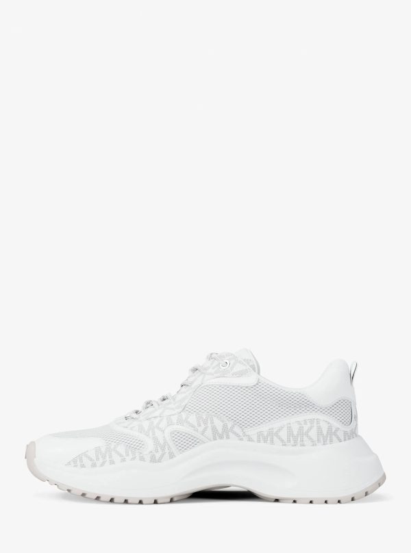 Michael Kors Levie Mixed-Media Trainer - Preorder