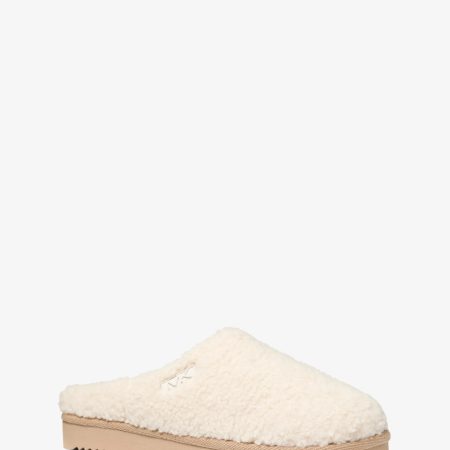 Michael Kors Seb Faux Shearling Slipper - Preorder — Natural