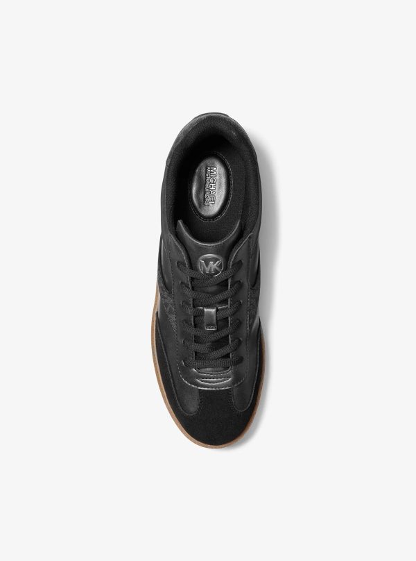 Michael Kors Benny Mixed-Media Sneaker - Preorder