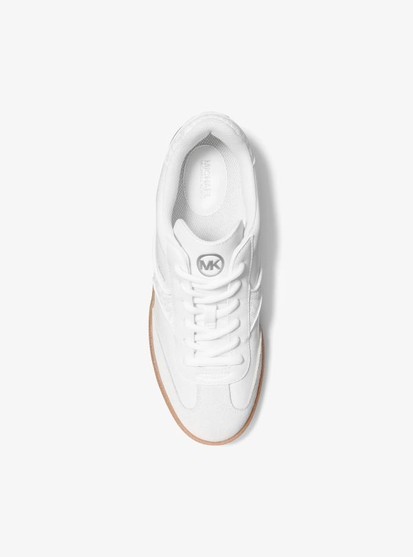 Michael Kors Benny Mixed-Media Sneaker - Preorder