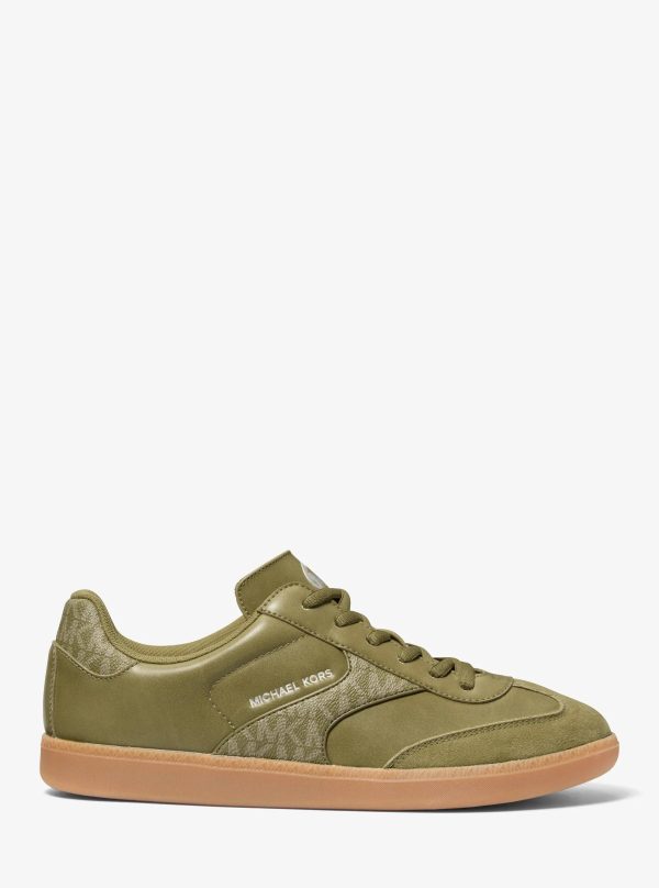 Michael Kors Benny Mixed-Media Sneaker - Preorder