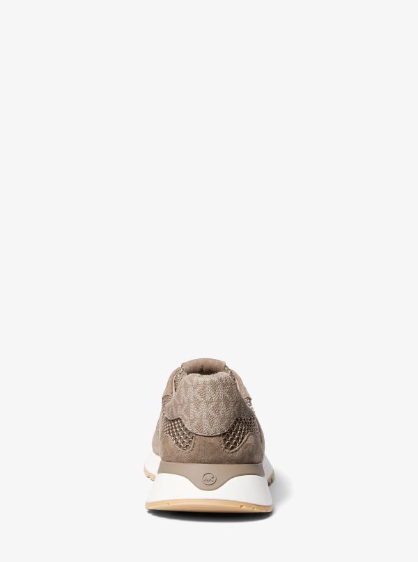 Michael Kors Dax Mixed-Media Trainer - Preorder