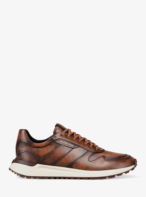 Michael Kors Dax Burnished Trainer - Preorder
