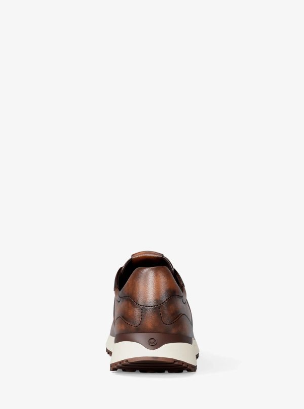Michael Kors Dax Burnished Trainer - Preorder