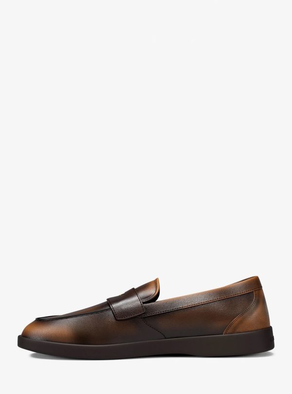 Michael Kors Hugh Burnished Loafer - Preorder