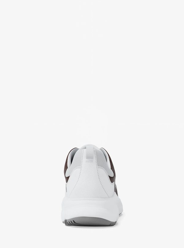 Michael Kors Jett Mixed-Media Trainer - Preorder