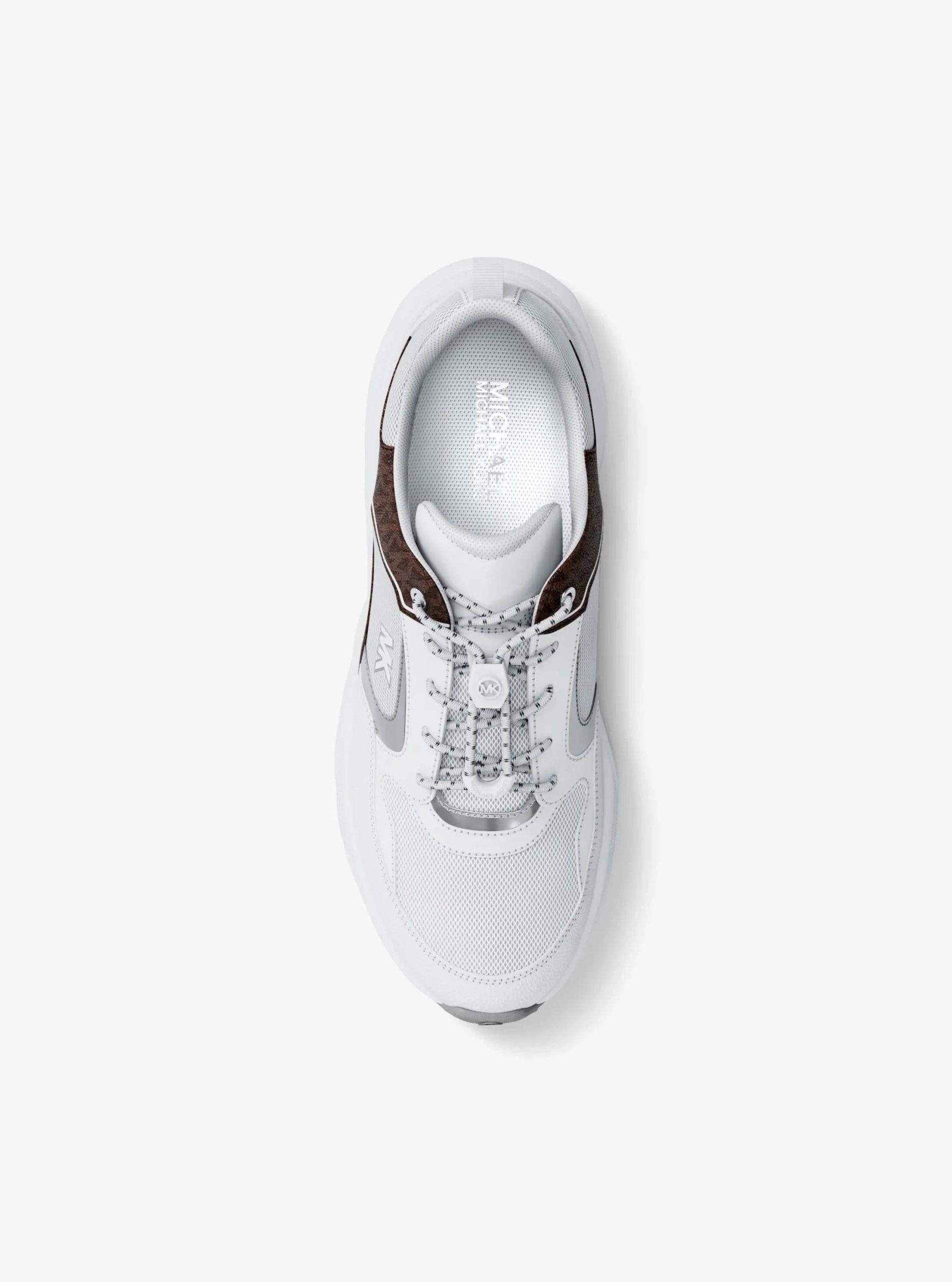 Michael Kors Jett Mixed-Media Trainer - Preorder - Image 5