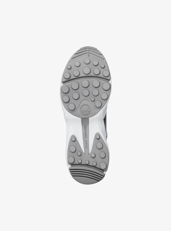 Michael Kors Jett Mixed-Media Trainer - Preorder