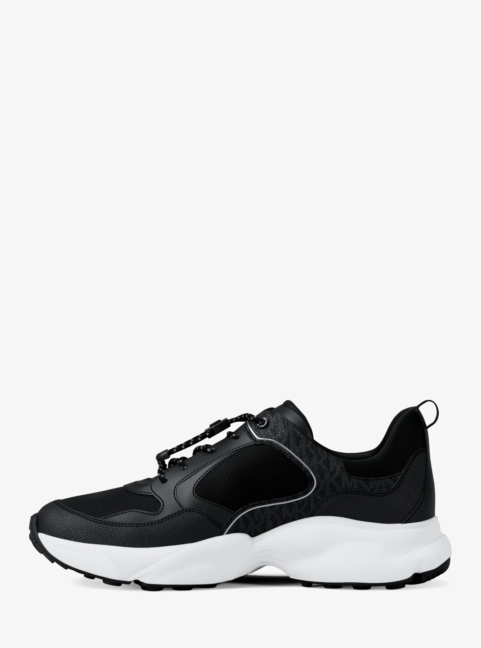 Michael Kors Jett Mixed-Media Trainer - Preorder - Image 3