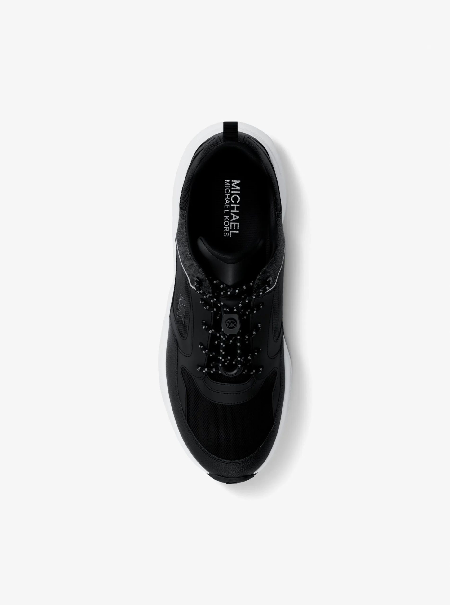 Michael Kors Jett Mixed-Media Trainer - Preorder - Image 5