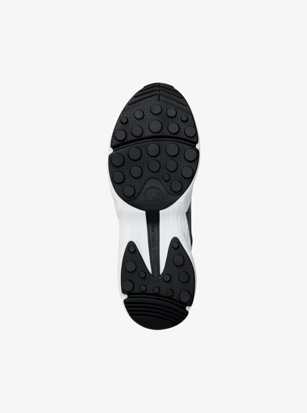 Michael Kors Jett Mixed-Media Trainer - Preorder