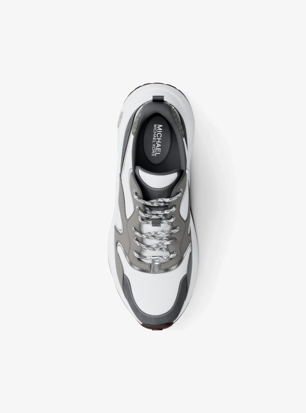 Michael Kors Levie Mixed-Media Trainer - Preorder