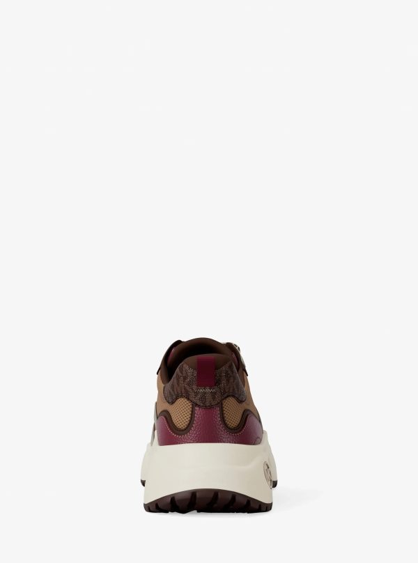 Michael Kors Levie Mixed-Media Trainer - Preorder
