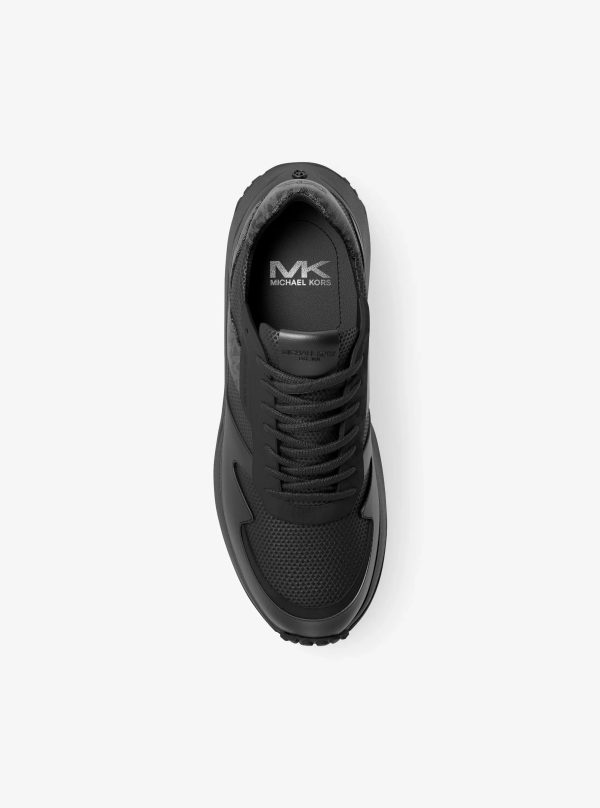 Michael Kors Dax Mixed-Media Trainer - Preorder